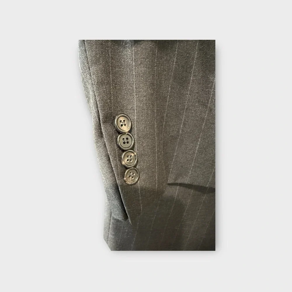 Hickey Freeman x Loro Piana Tasmanian Wool Silk Mens Blazer Sportcoat 40R‎ EUC